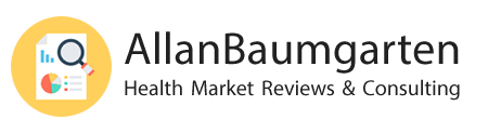 A logo of the market review